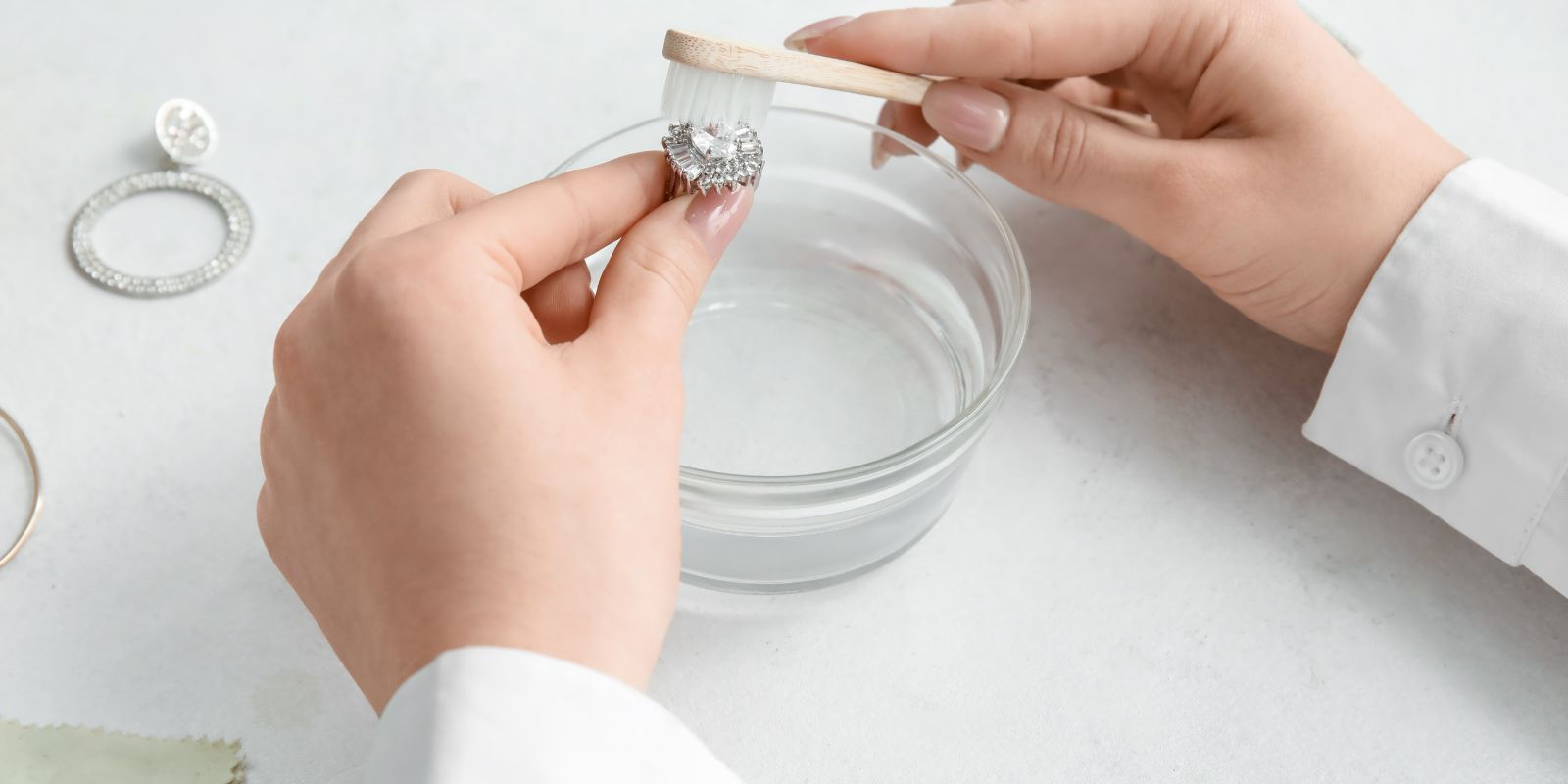 How to Clean and Care for Your Diamond Engagement Ring