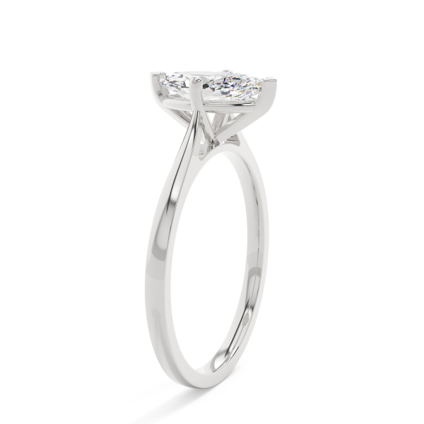 Marquise Classic Solitaire Engagement Ring