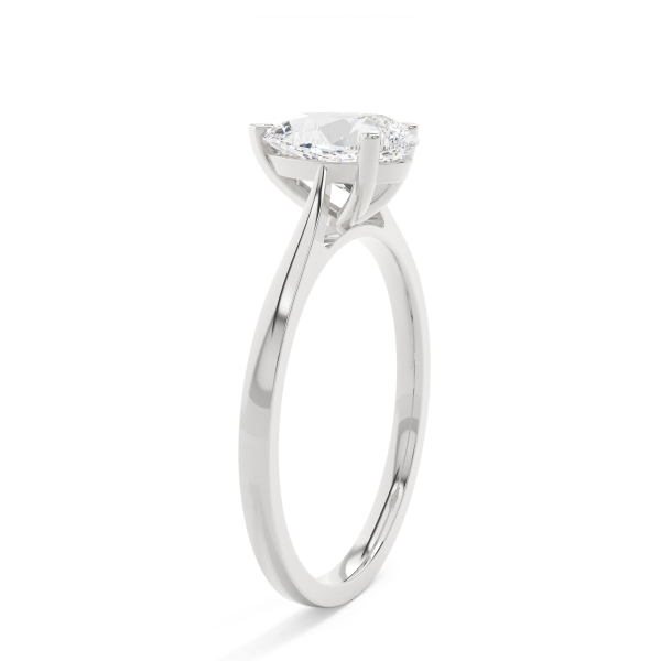 Pear Classic Solitaire Engagement Ring