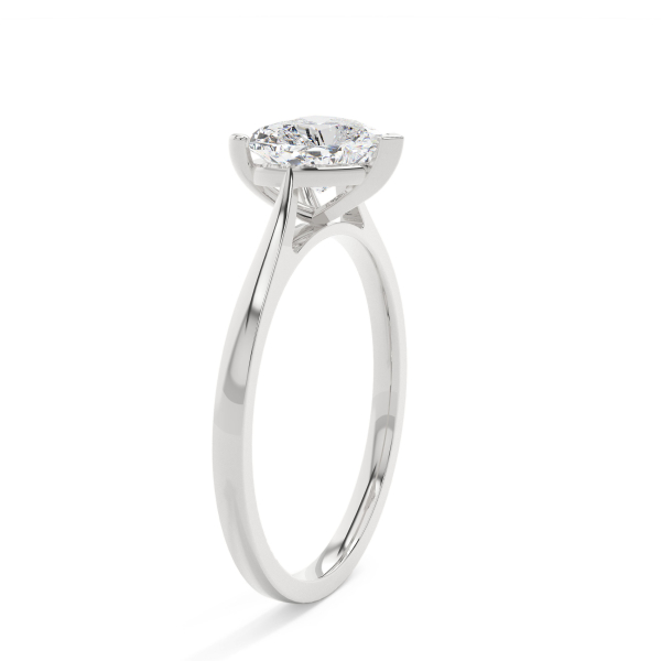 Heart Classic Solitaire Engagement Ring