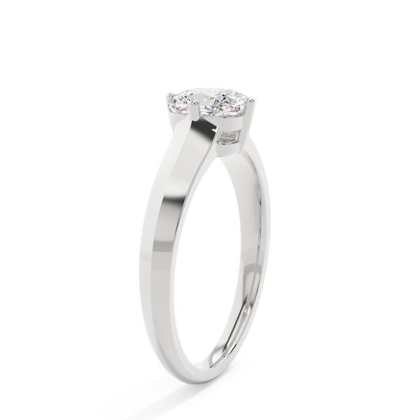 Cushion Bold Solitaire Engagement Ring