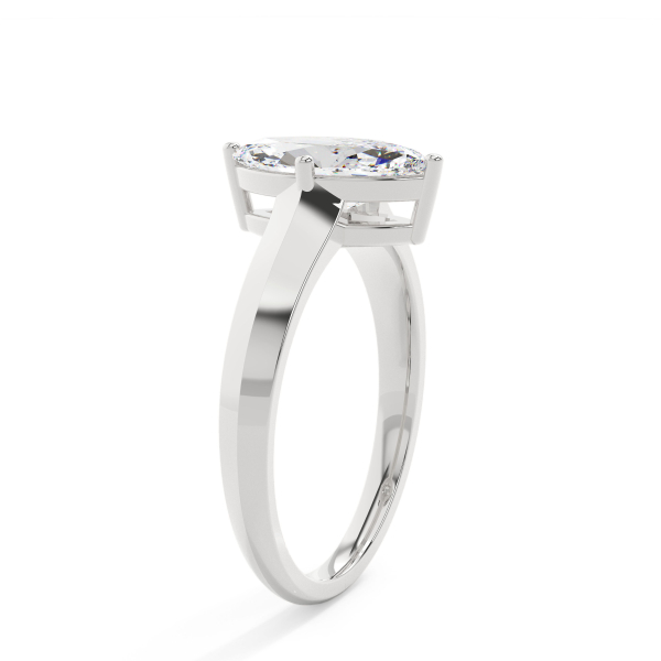 Marquise Bold Solitaire Engagement Ring