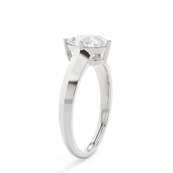 Pear Bold Solitaire Engagement Ring