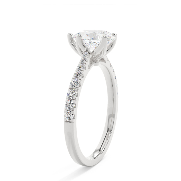 Pear Grand solitaire Engagement Ring