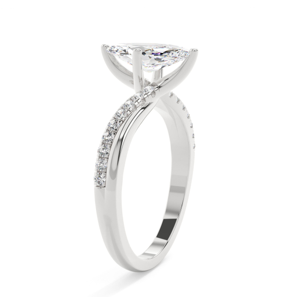 Marquise Infinity Solitaire Engagement Ring