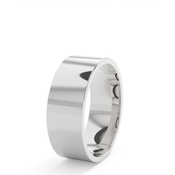 Flat Edge Wedding Ring